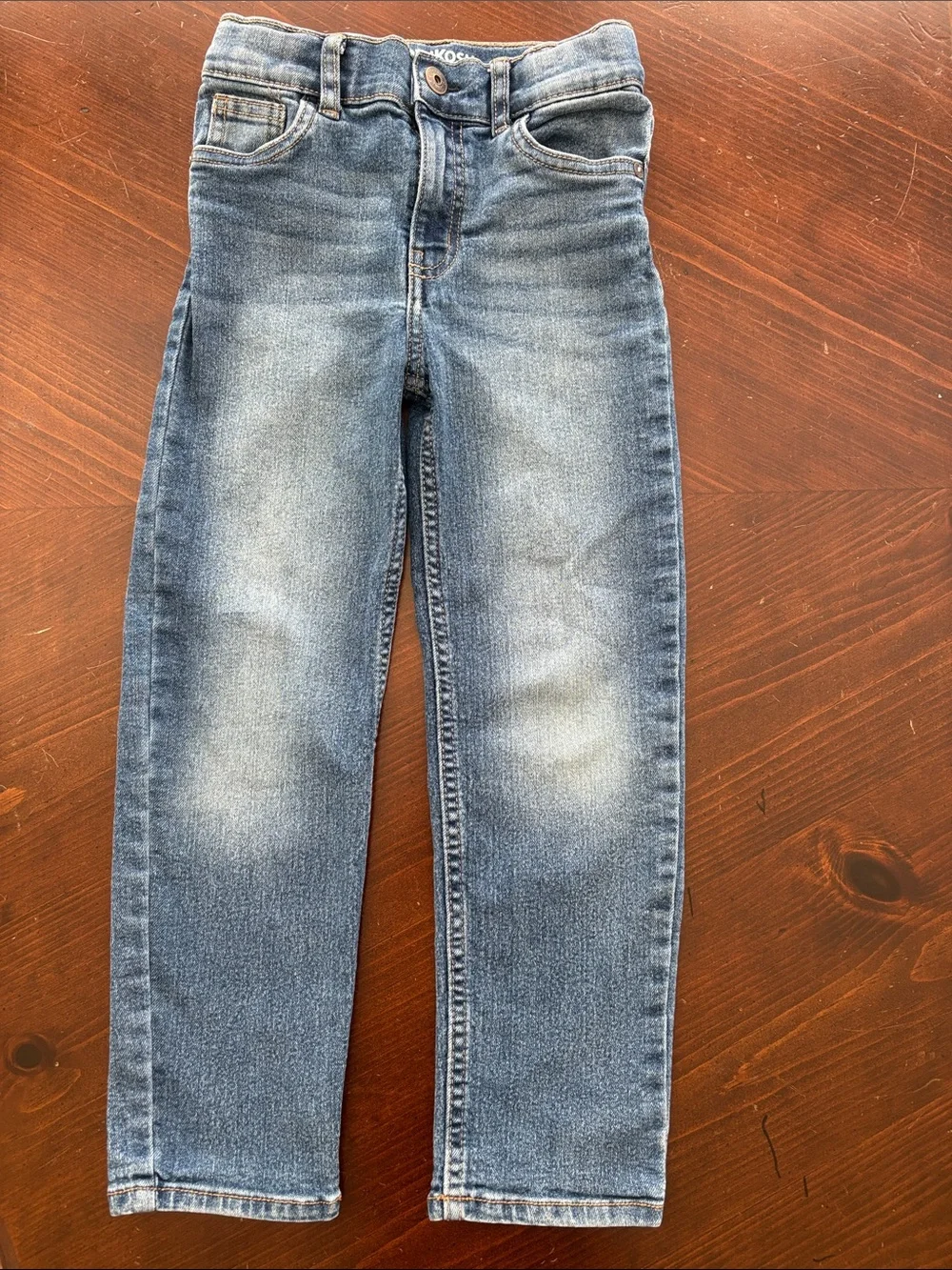 OshKosh B'gosh Slim Straight Jeans in Faded Blue Wash
